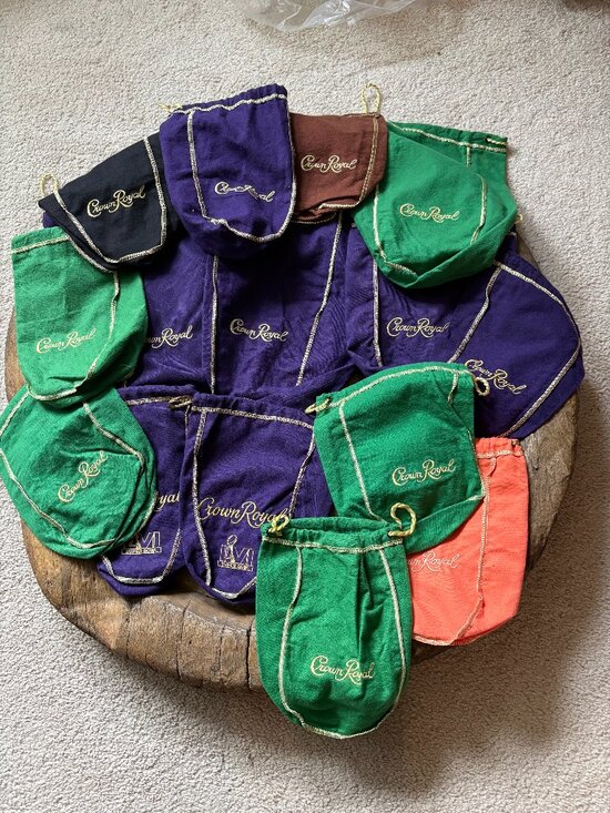 crown royal Other - Crown Royal assorted sizes colors lot of 16 bags including 2 Super Bowl LVI bags